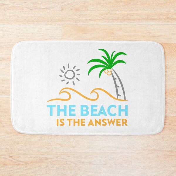 Item preview, The Beach is the answer designed and sold by JDWtees.