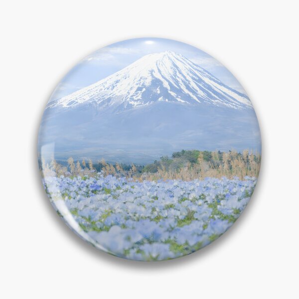 Item preview, Oishi Park Nemophila with Fuji designed and sold by HOMETOWN86.