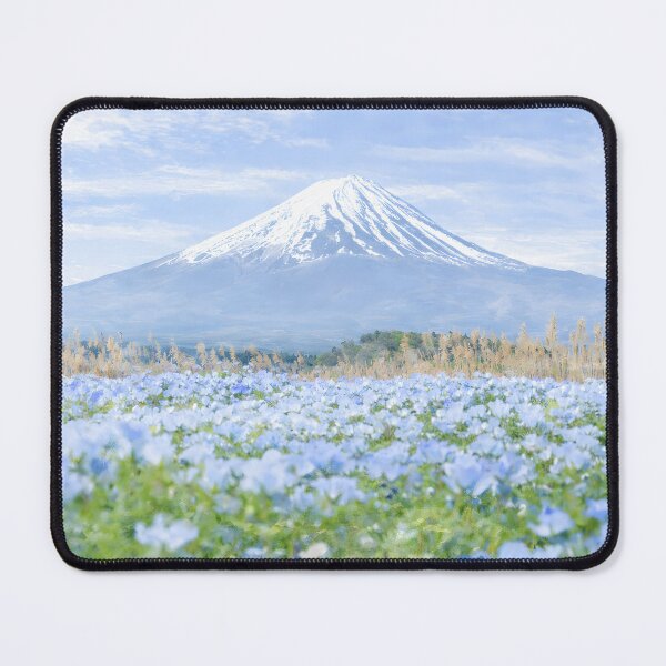 Item preview, Oishi Park Nemophila with Fuji designed and sold by HOMETOWN86.