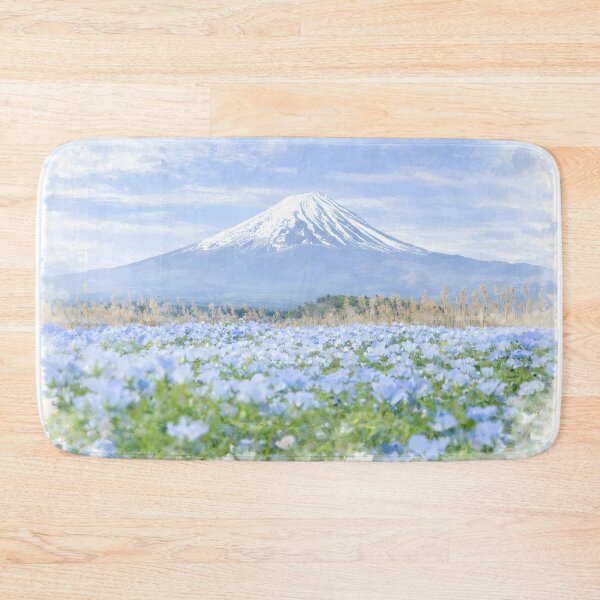 Item preview, Oishi Park Nemophila with Fuji designed and sold by HOMETOWN86.