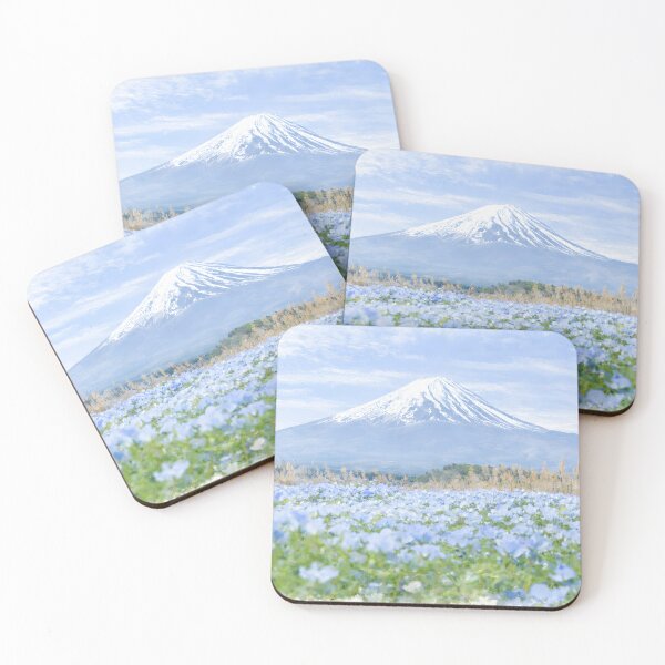 Item preview, Oishi Park Nemophila with Fuji designed and sold by HOMETOWN86.