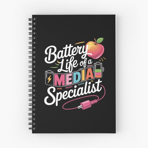 Item preview, Battery Life of A Media Specialist Back to School designed and sold by CHCsCollection.