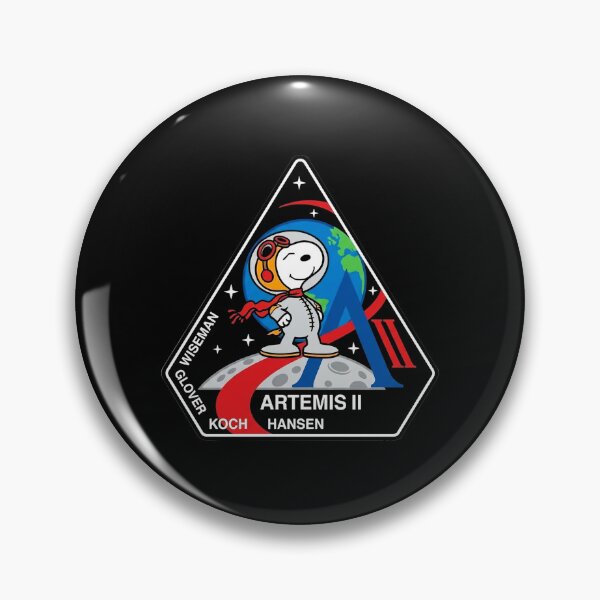 Item preview, Artemis II NASA Moon Mission Snoopy designed and sold by JustuKitties.