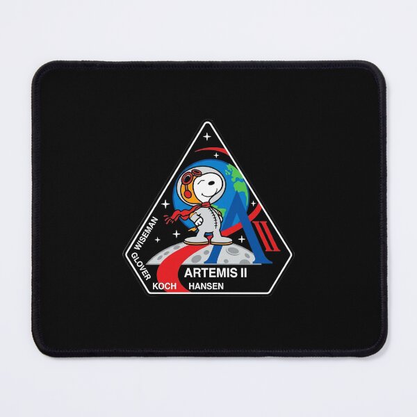 Item preview, Artemis II NASA Moon Mission Snoopy designed and sold by JustuKitties.
