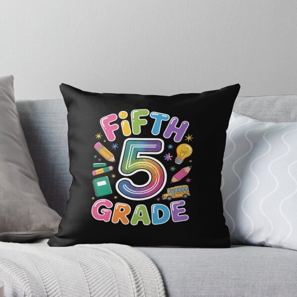 Item preview, Back To School Fifth Grade Team Teacher Student designed and sold by WonkyWhiskers.