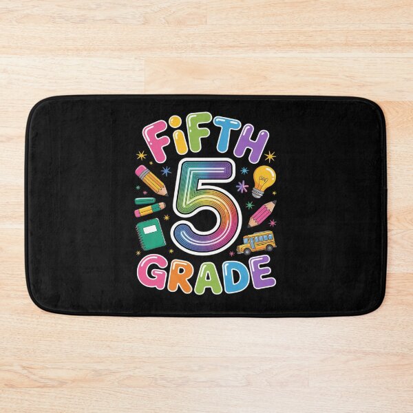 Item preview, Back To School Fifth Grade Team Teacher Student designed and sold by WonkyWhiskers.