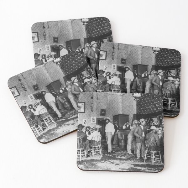 Item preview, Vintage Tavern Scene Men Southern California 1890 Photograph designed and sold by TheSoulOfArt.