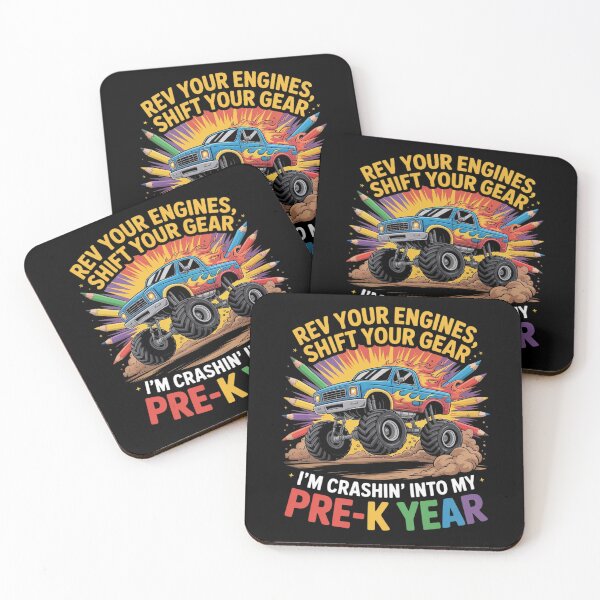 Item preview, Back to School Pre-K Preschool Monster Truck First Day designed and sold by mark-krisav.