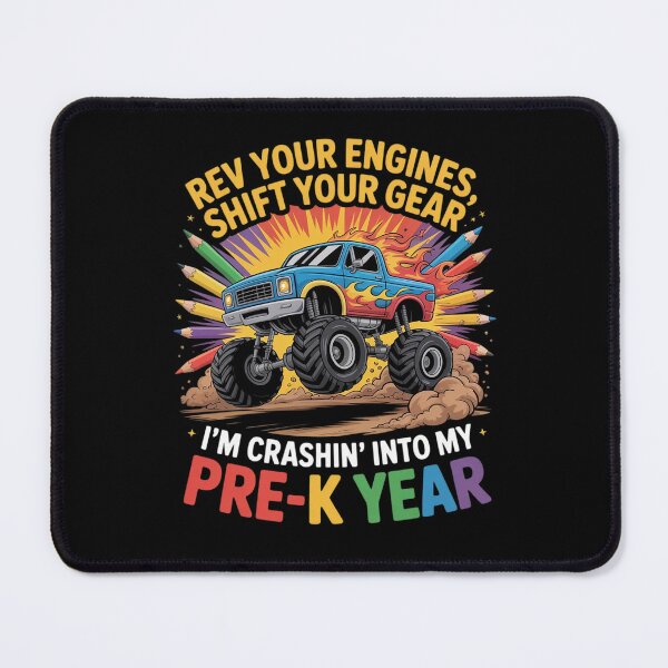 Item preview, Back to School Pre-K Preschool Monster Truck First Day designed and sold by mark-krisav.