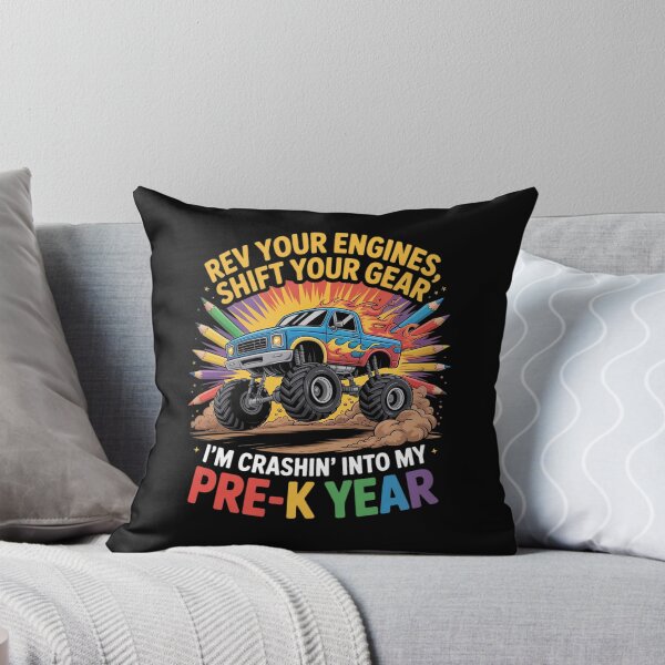 Item preview, Back to School Pre-K Preschool Monster Truck First Day designed and sold by mark-krisav.