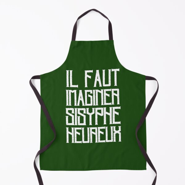 Item preview, Albert Camus TEXT: il faut imaginer sisyphe heureux designed and sold by artbleed.