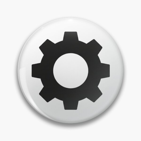 Item preview, Minimalist Industrial Gear Cog Vector Design designed and sold by octozap.