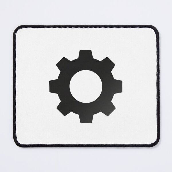 Item preview, Minimalist Industrial Gear Cog Vector Design designed and sold by octozap.