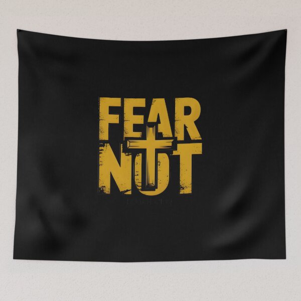 Item preview, Fear Not - Isaiah 41:10 Faith Based Graphic Tee designed and sold by ForgedByFaith.