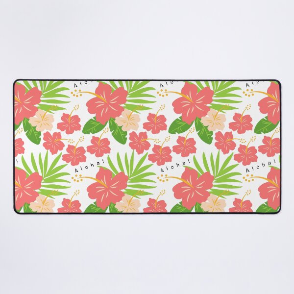 Item preview, Tropical Hibiscus Seamless Pattern Design designed and sold by NadDot.