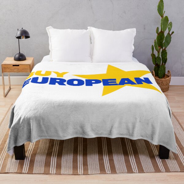 Item preview, Buy European: Support Europe and Boycott USA designed and sold by Deranged Orange.