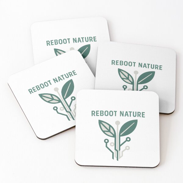 Item preview, Reboot Nature Tech Logo designed and sold by Velvet-motive.