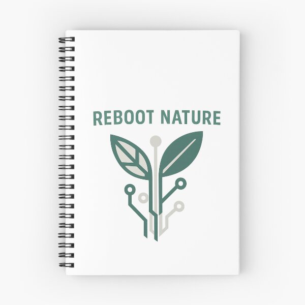 Item preview, Reboot Nature Tech Logo designed and sold by Velvet-motive.