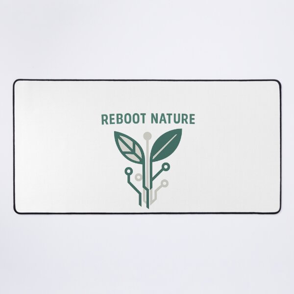 Item preview, Reboot Nature Tech Logo designed and sold by Velvet-motive.
