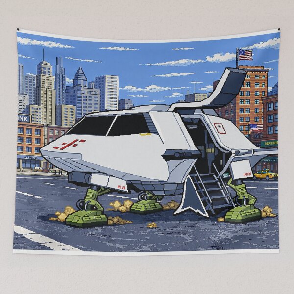 Item preview, Skyfighter V the visitors designed and sold by WotanArt.