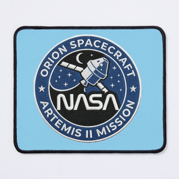 Item preview, Orion Spacecraft Artemis II Mission NASA Patch designed and sold by Abeshinobi.