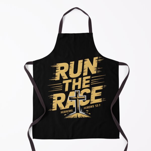 Item preview, Run The Race - Hebrews 12:1 Faith Based Graphic Tee designed and sold by ForgedByFaith.