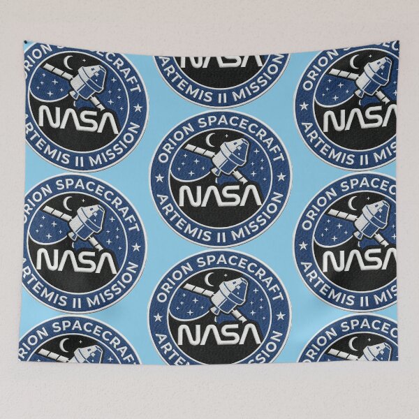 Item preview, Orion Spacecraft Artemis II Mission NASA Patch designed and sold by Abeshinobi.