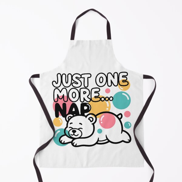 Item preview, Just One More Nap Polar Bear designed and sold by SplashTastic.