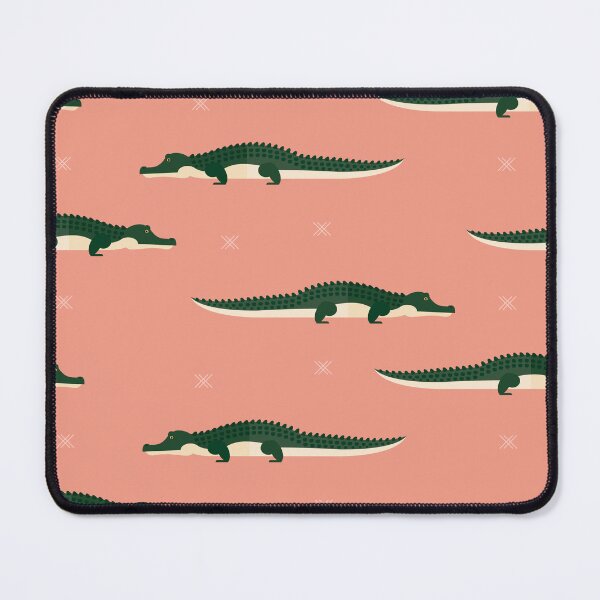 Item preview, Crocodiles on pink designed and sold by reneesillus.