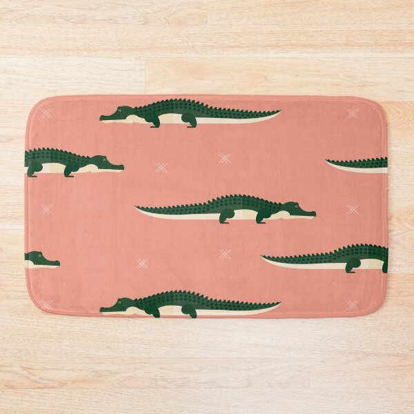 Item preview, Crocodiles on pink designed and sold by reneesillus.