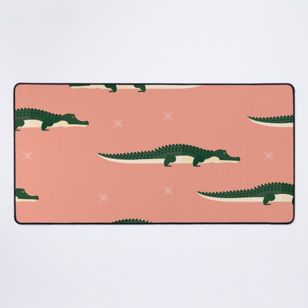 Item preview, Crocodiles on pink designed and sold by reneesillus.