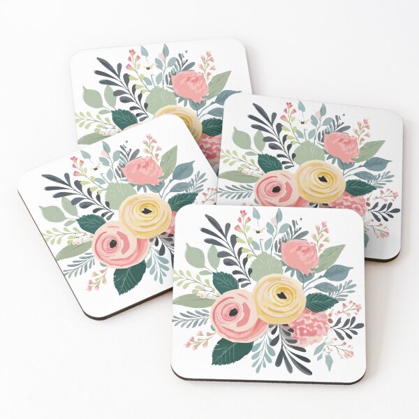Item preview, Soft Botanical Floral Bouquet Illustration designed and sold by storieslanguage.
