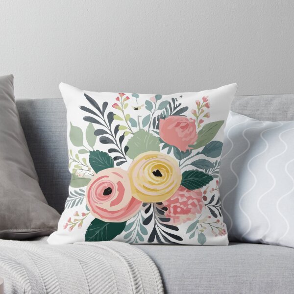 Item preview, Soft Botanical Floral Bouquet Illustration designed and sold by storieslanguage.