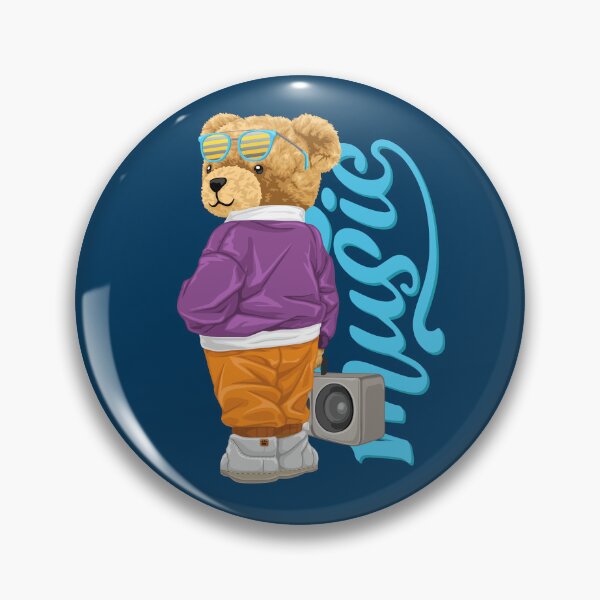 Item preview, Stylish Teddy Bear Streetwear With Speaker designed and sold by Bhonard 21.