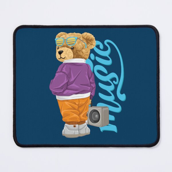 Item preview, Stylish Teddy Bear Streetwear With Speaker designed and sold by Bhonard 21.