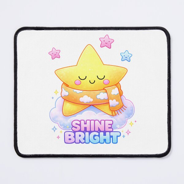 Item preview, Shine Bright Cute Star Motivational Design designed and sold by SoftSproutstu.