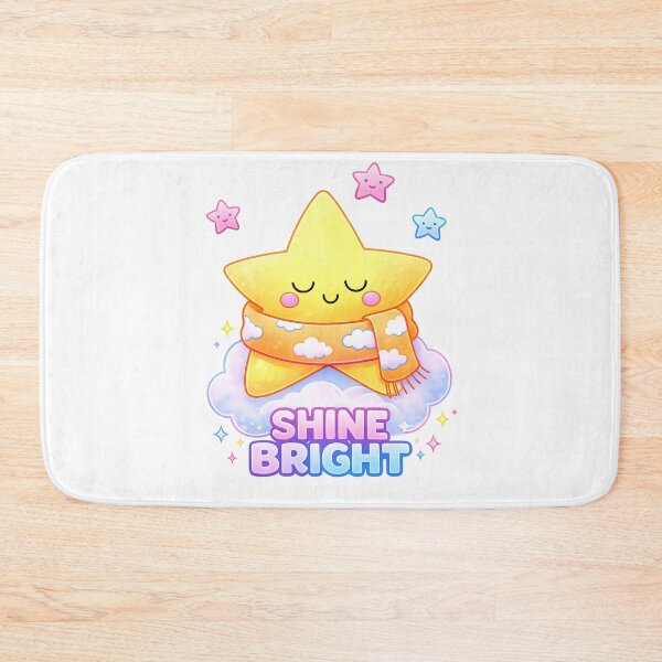 Item preview, Shine Bright Cute Star Motivational Design designed and sold by SoftSproutstu.