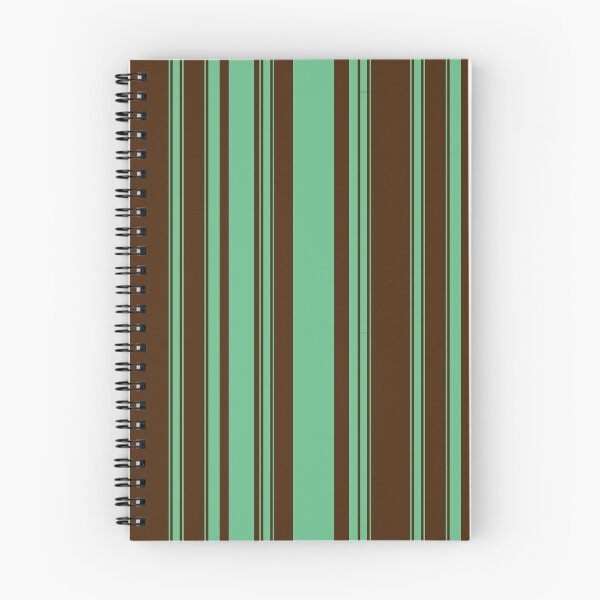 Item preview, Green & Brown Vertical Stripes Pattern – Earthy Retro Minimalist Natural Design designed and sold by WildHugeDot.