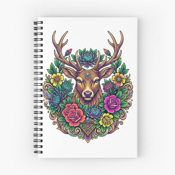 Item preview, Deer face art designed and sold by PP&RAINBOW SHOP.