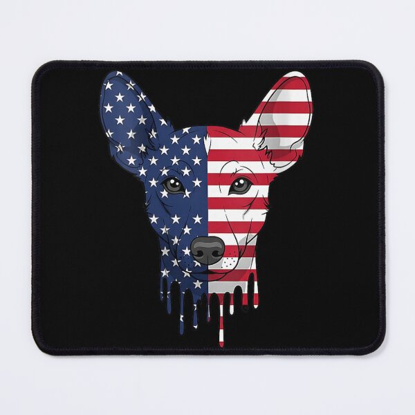 Item preview, Rat Terrier Dog 4th of July American Flag Patriotic designed and sold by goombi-creative.