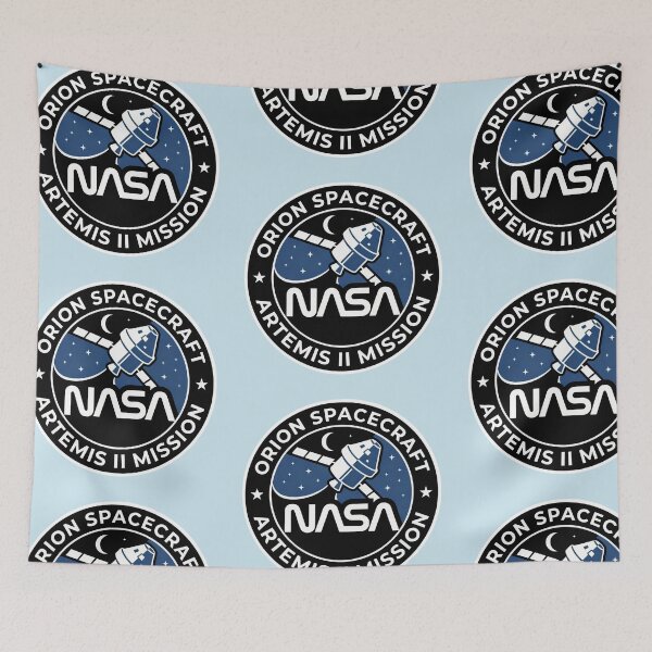 Item preview, Orion Spacecraft Artemis II Mission NASA Patch designed and sold by Abeshinobi.