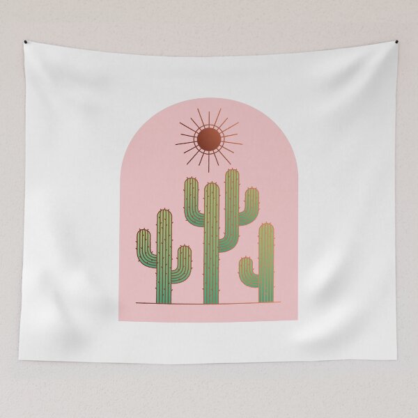 Item preview, Pink Arch Saguaro Cactus designed and sold by berserki_.