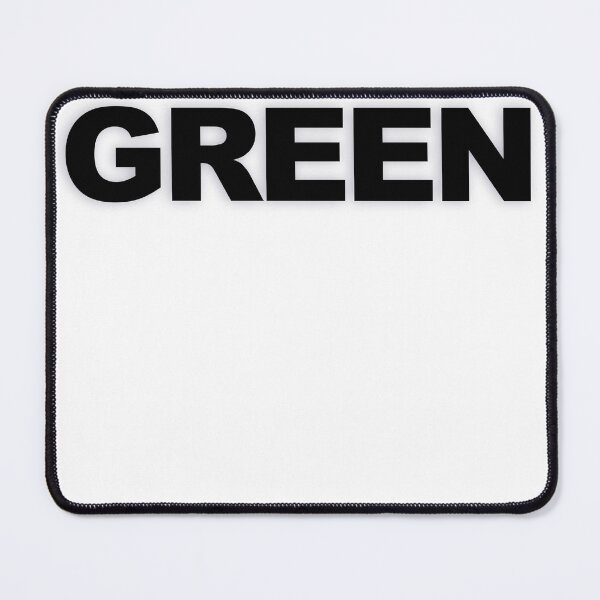Item preview, GREEN — Minimal Bold Type Statement designed and sold by WORDPAUSE.