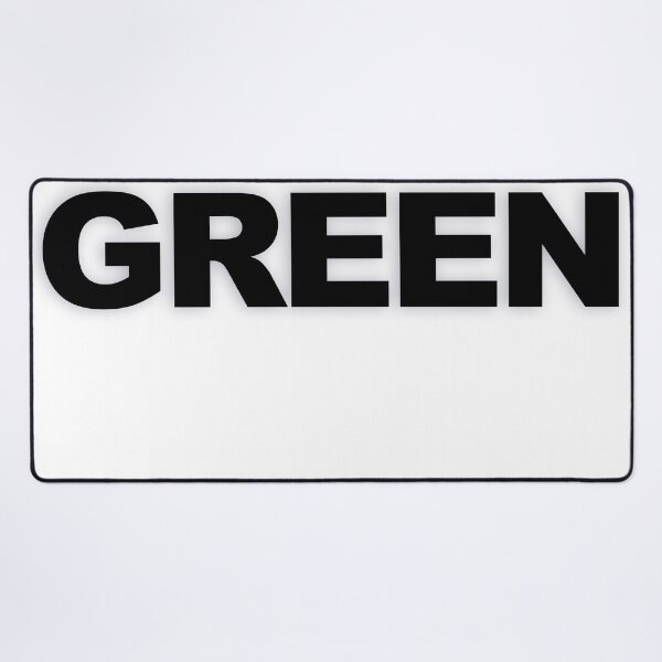 Item preview, GREEN — Minimal Bold Type Statement designed and sold by WORDPAUSE.