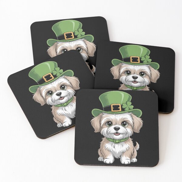 Item preview, One Lucky Dog Mom Happy St Patricks Day Dog Lover designed and sold by Moon-Ape.