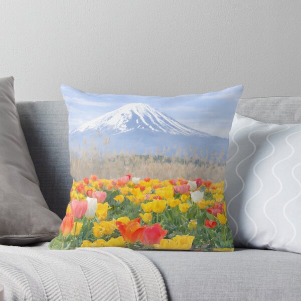 Item preview, Oishi Park Tulips with Fuji designed and sold by HOMETOWN86.