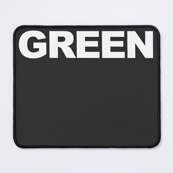 Item preview, GREEN — White Minimal Bold Type Statement designed and sold by WORDPAUSE.