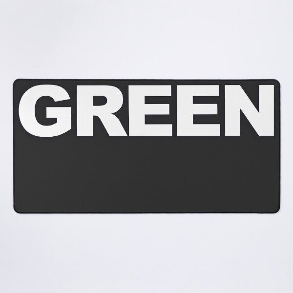 Item preview, GREEN — White Minimal Bold Type Statement designed and sold by WORDPAUSE.