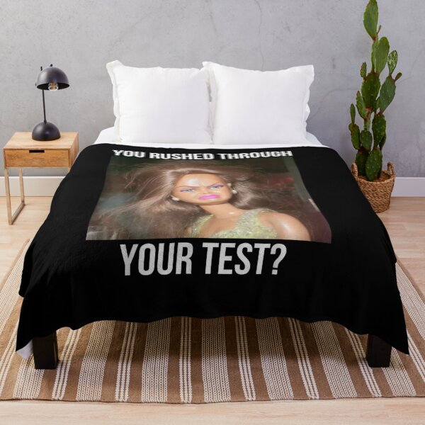 Item preview, You Rushed Through Your Test Funny Test Day Teacher Meme designed and sold by ZalcArtStore.