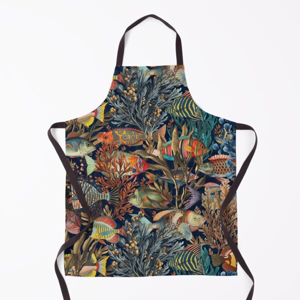 Item preview, Magic Underwater Wonderland Coral Reef Black designed and sold by artsandsoul.